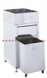TMTS-209 不鏽鋼手套拋棄箱 W50xD60xH1
